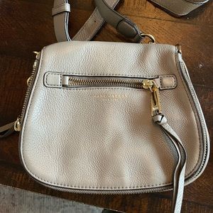 Marc Jacobs leather handbag medium taupe